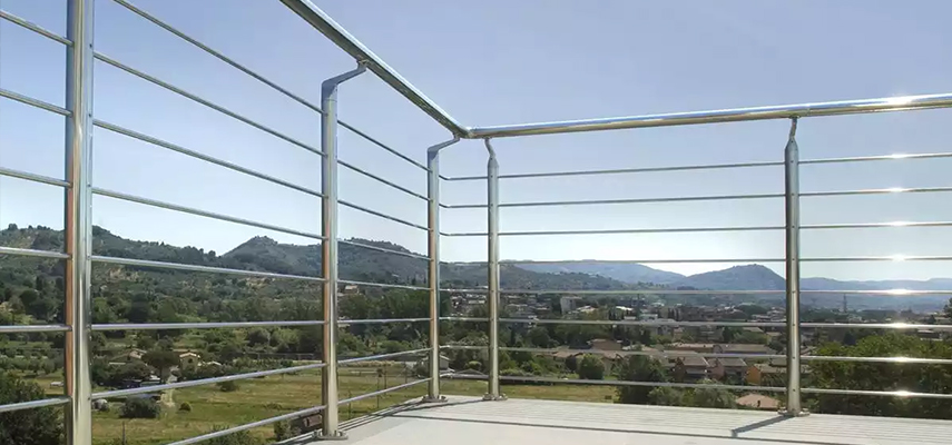Custom Stainless Steel Railing Installation in Arcadia, CA